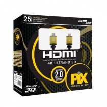Cabo HDMI 25 metros 4k 2.0 3D