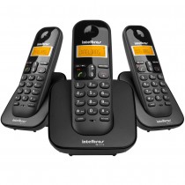 Telefone sem fio digital com 2 ramais adicionais intelbras TS-3113